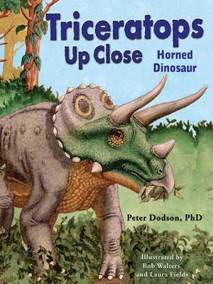 cover image of Triceratops Up Close